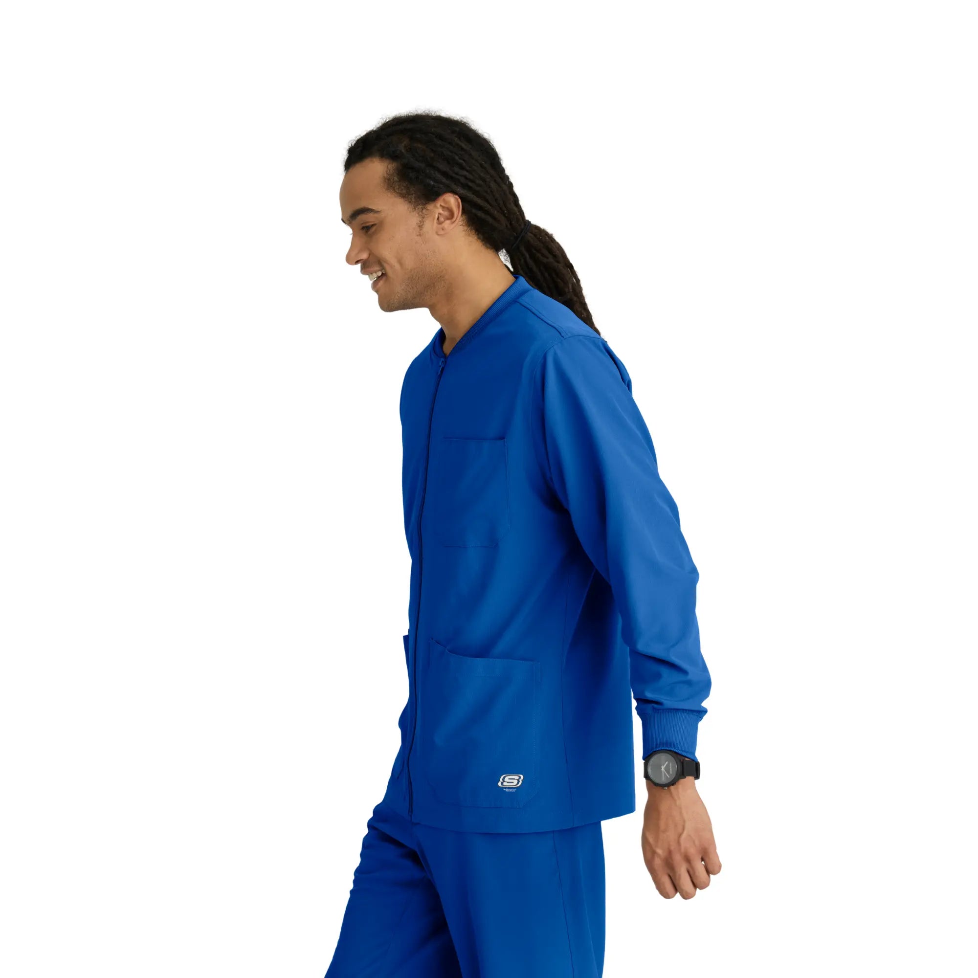 Oly - Veste médicale col rond - Homme - Skechers SKECHERS
