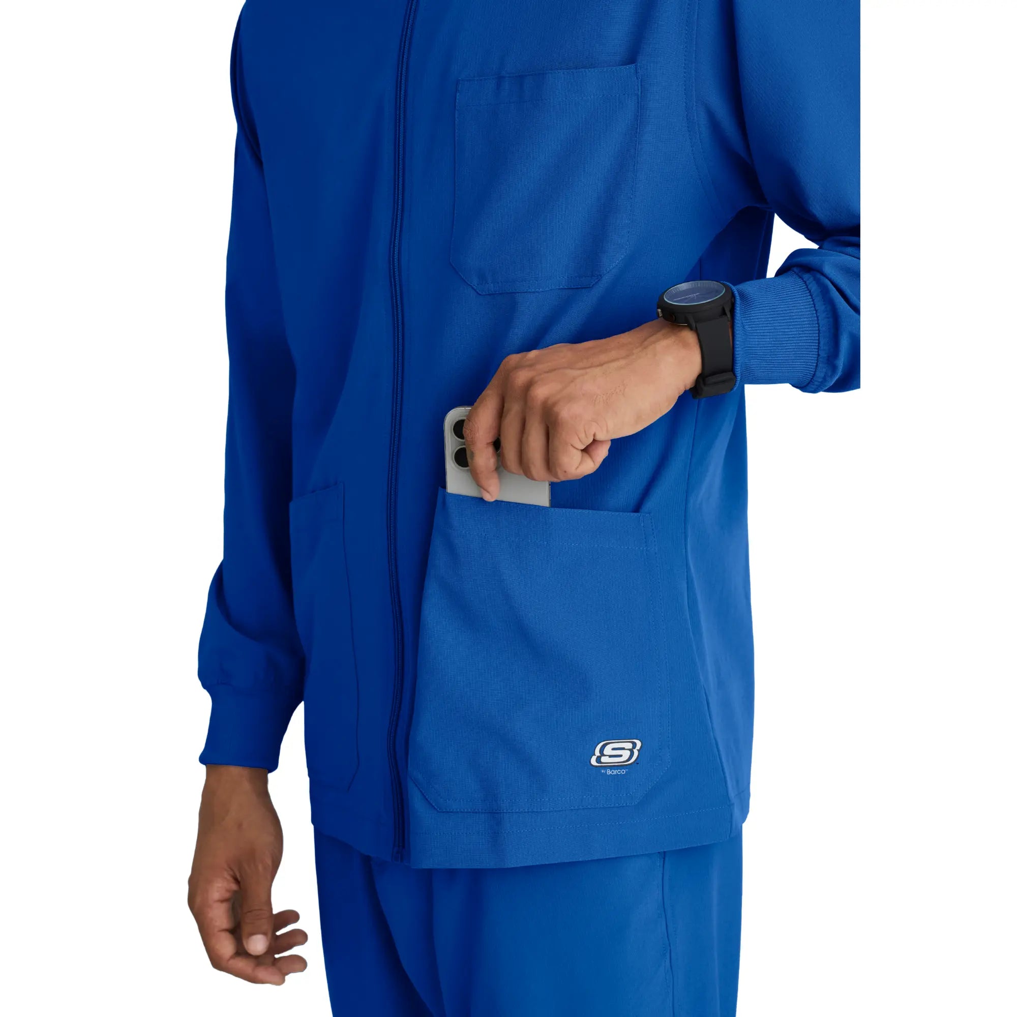 Oly - Veste médicale col rond - Homme - Skechers SKECHERS