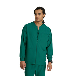 Oly - Veste médicale col rond - Homme - Skechers SKECHERS Vert Chasseur / XL