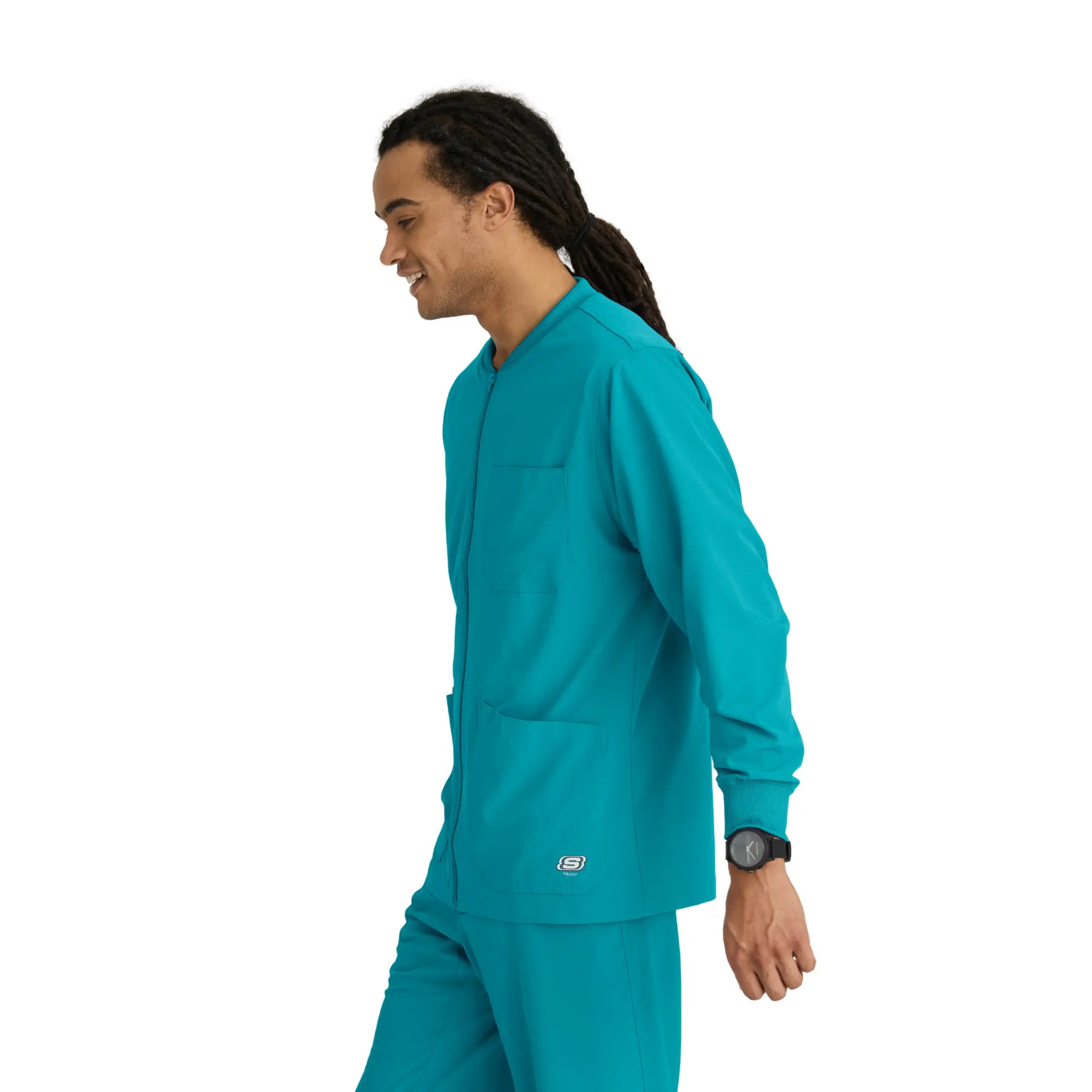 Oly - Veste médicale col rond - Homme - Skechers SKECHERS