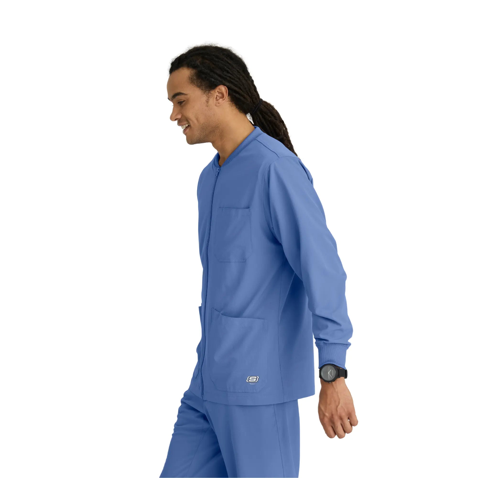 Oly - Veste médicale col rond - Homme - Skechers SKECHERS