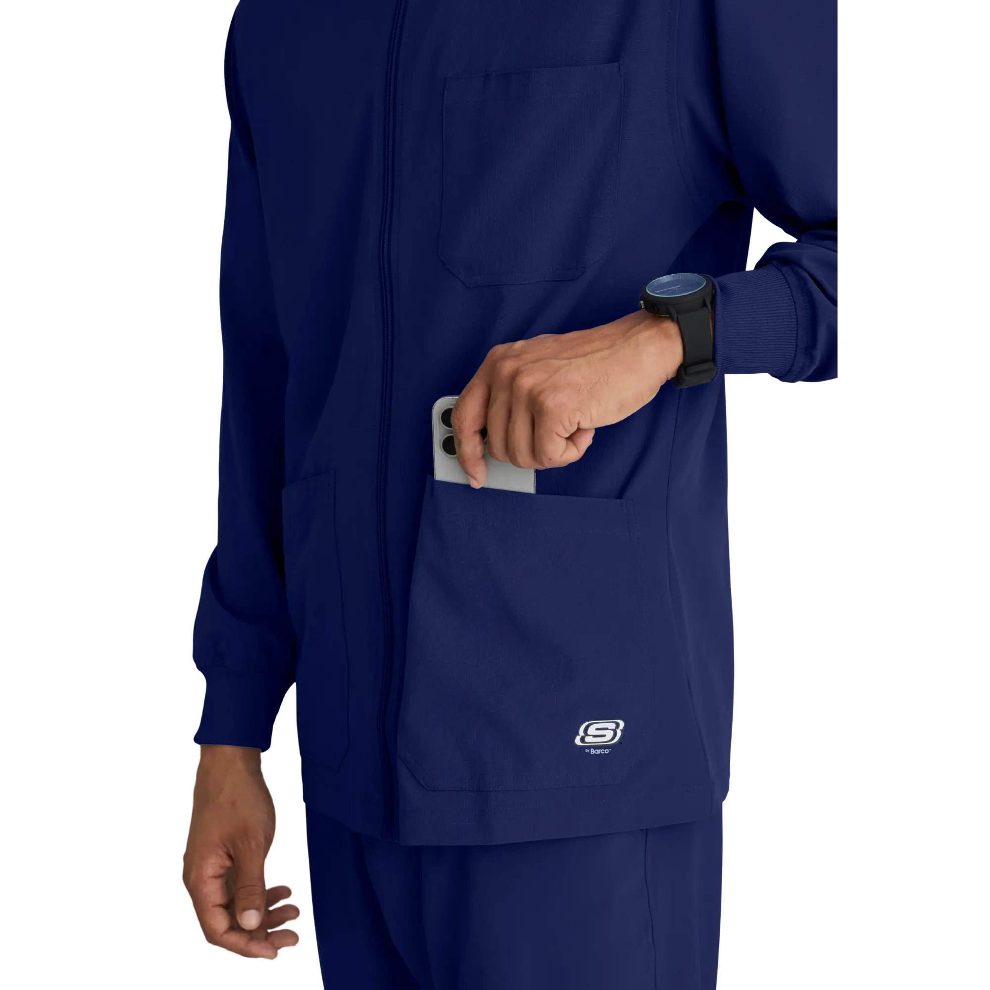 Oly - Veste médicale col rond - Homme - Skechers SKECHERS