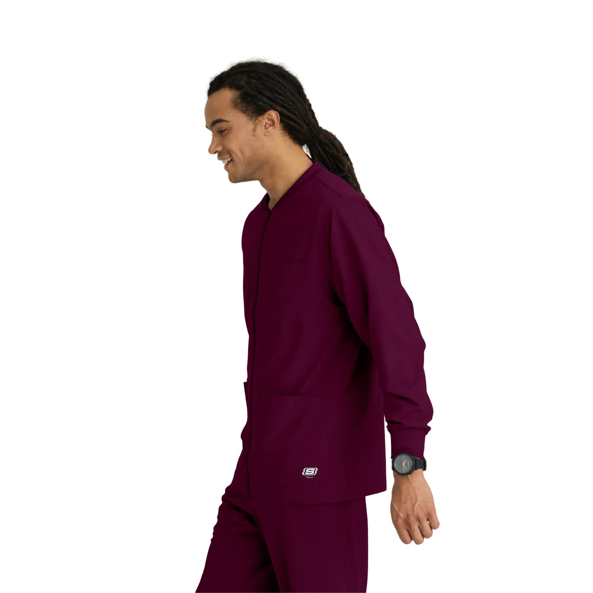 Oly - Veste médicale col rond - Homme - Skechers SKECHERS