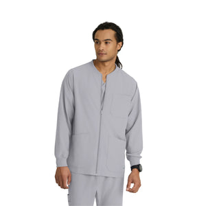 Oly - Veste médicale col rond - Homme - Skechers SKECHERS Gris / XL