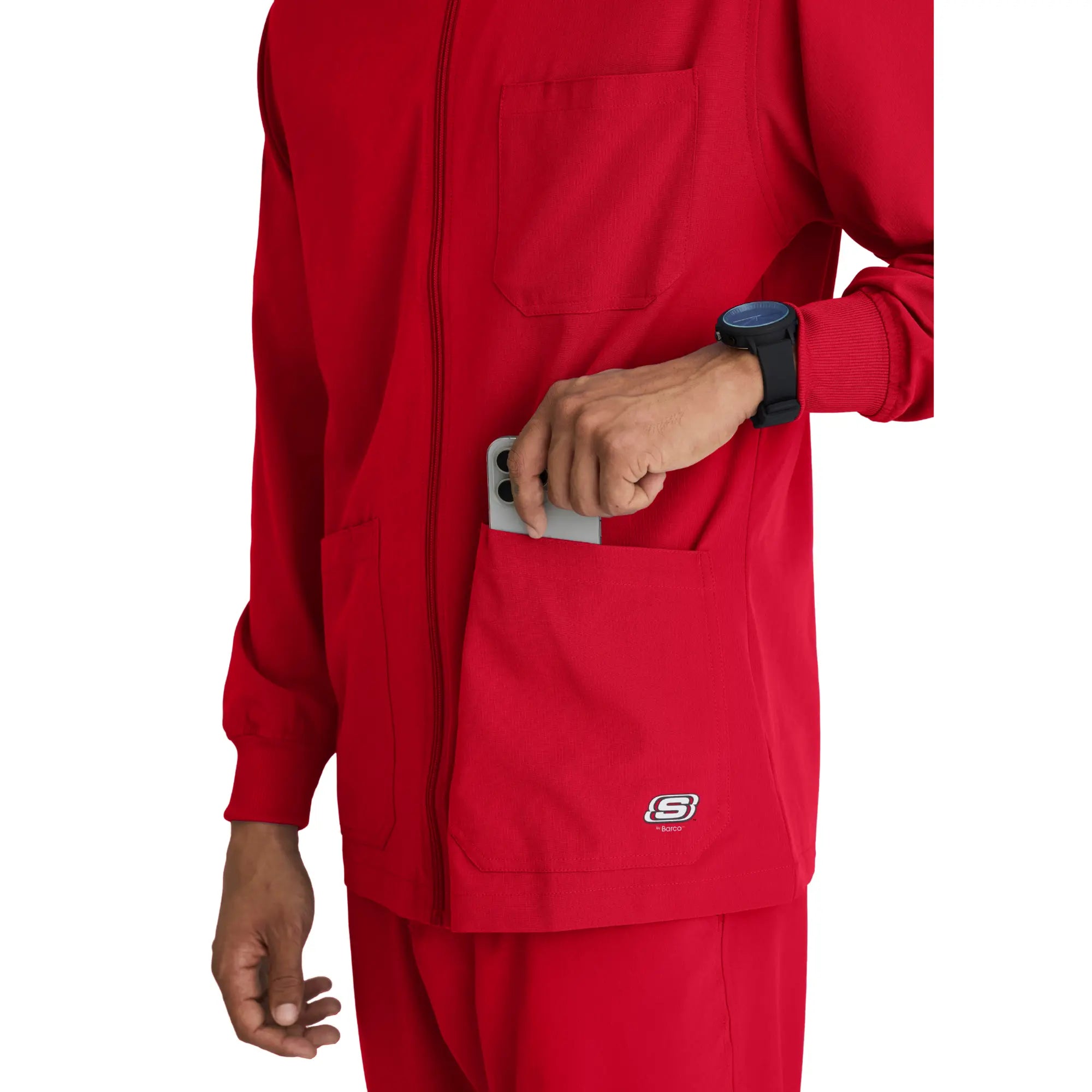 Oly - Veste médicale col rond - Homme - Skechers SKECHERS