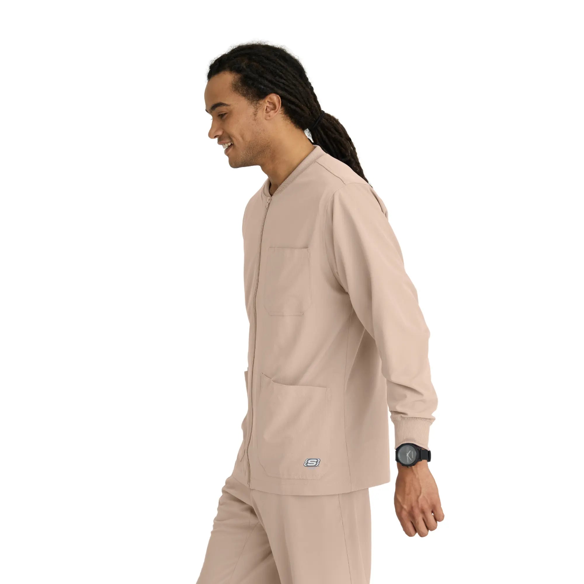 Oly - Veste médicale col rond - Homme - Skechers SKECHERS