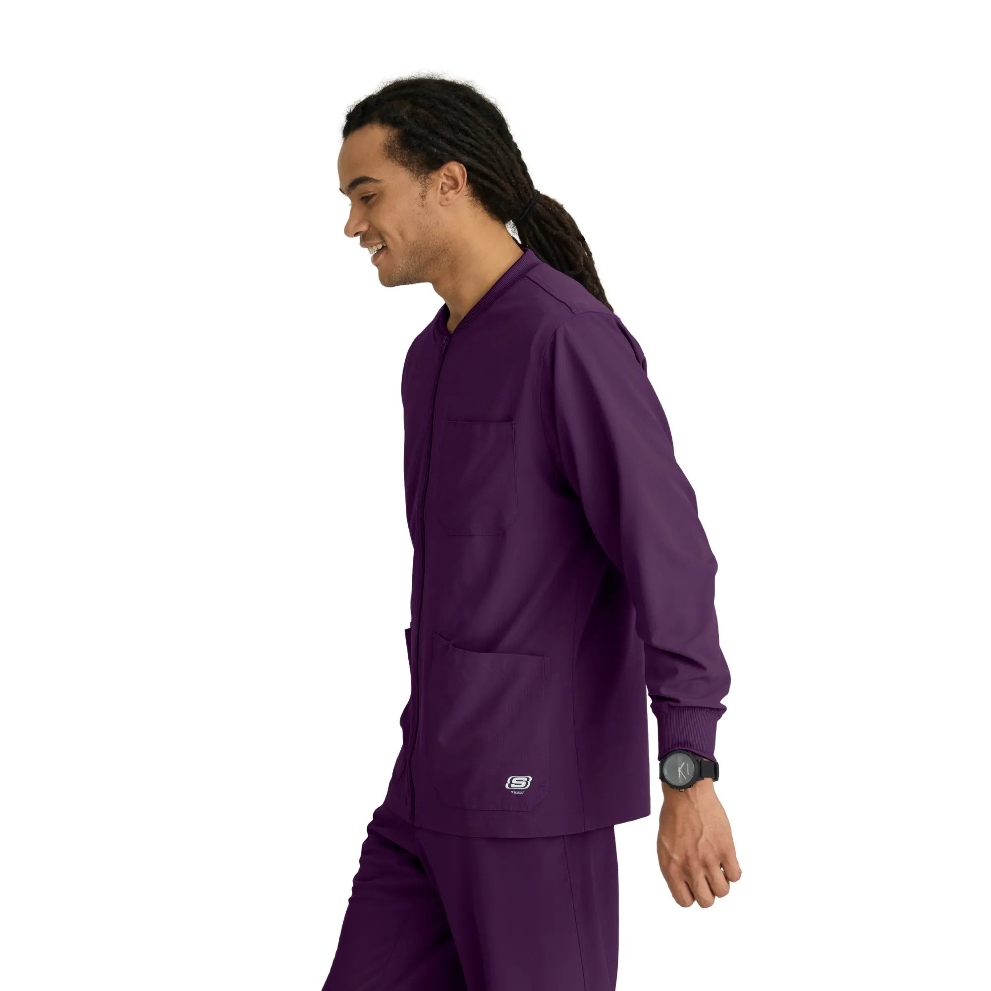 Oly - Veste médicale col rond - Homme - Skechers SKECHERS