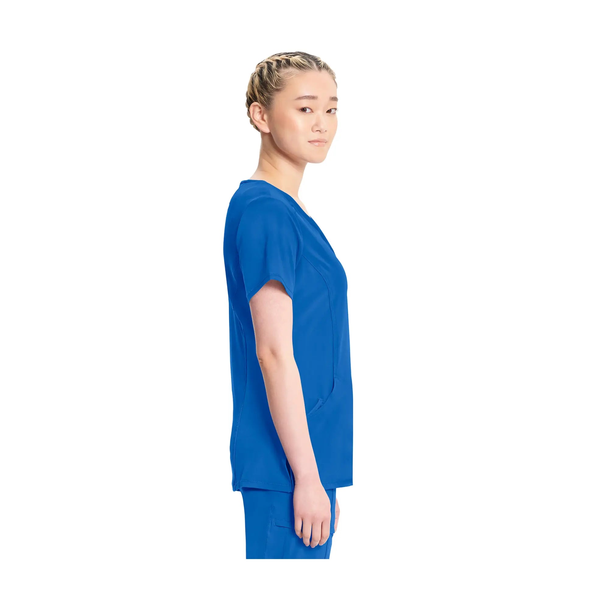 Ondres - Tunique médicale - Cache-coeur - 66 cm - Femme - Cherokee - Couleur 1 Cherokee Medical Uniforms
