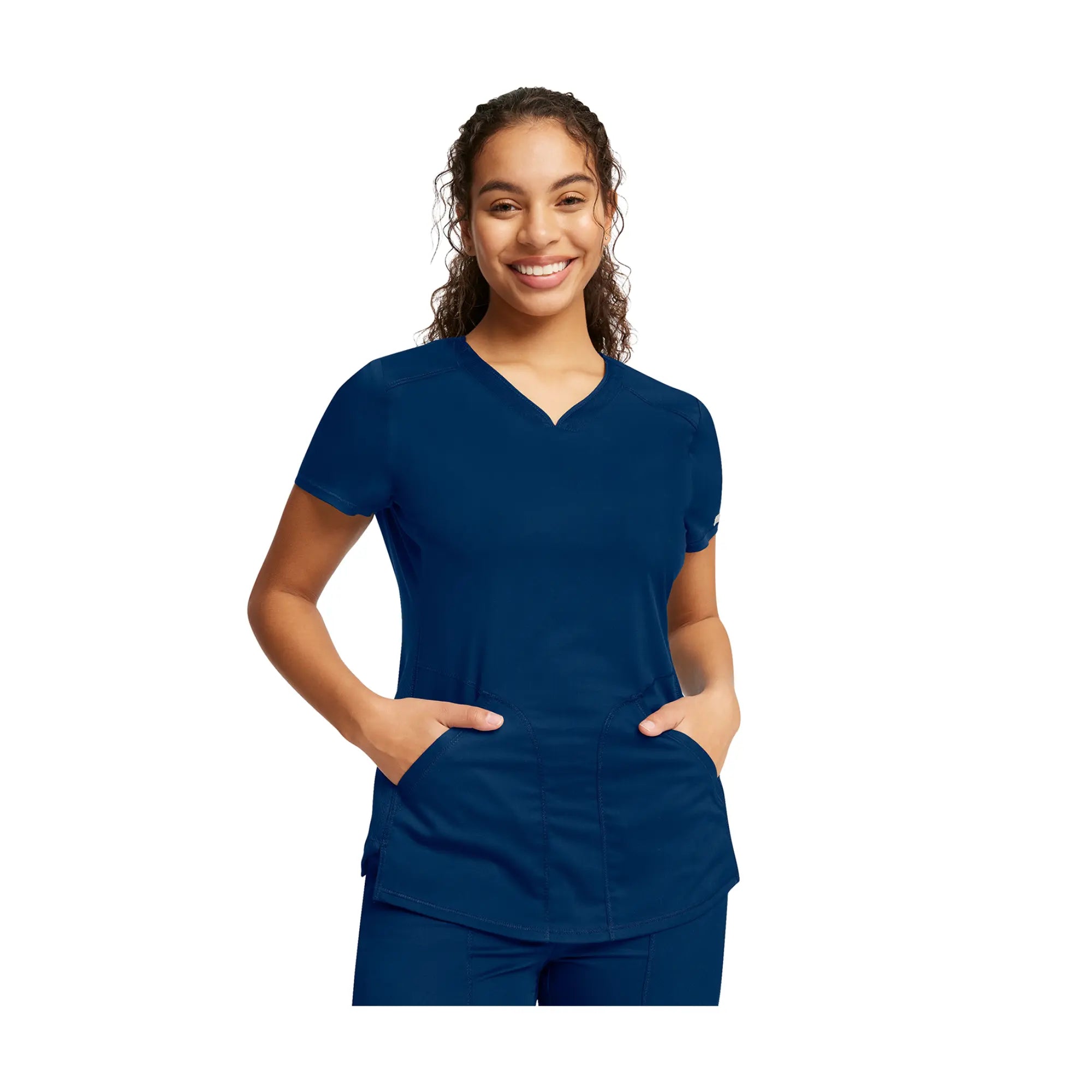 Orx - Tunique médicale - Col V - Femme - Cherokee Cherokee Authentic Workwear Bleu-Marine-3XL