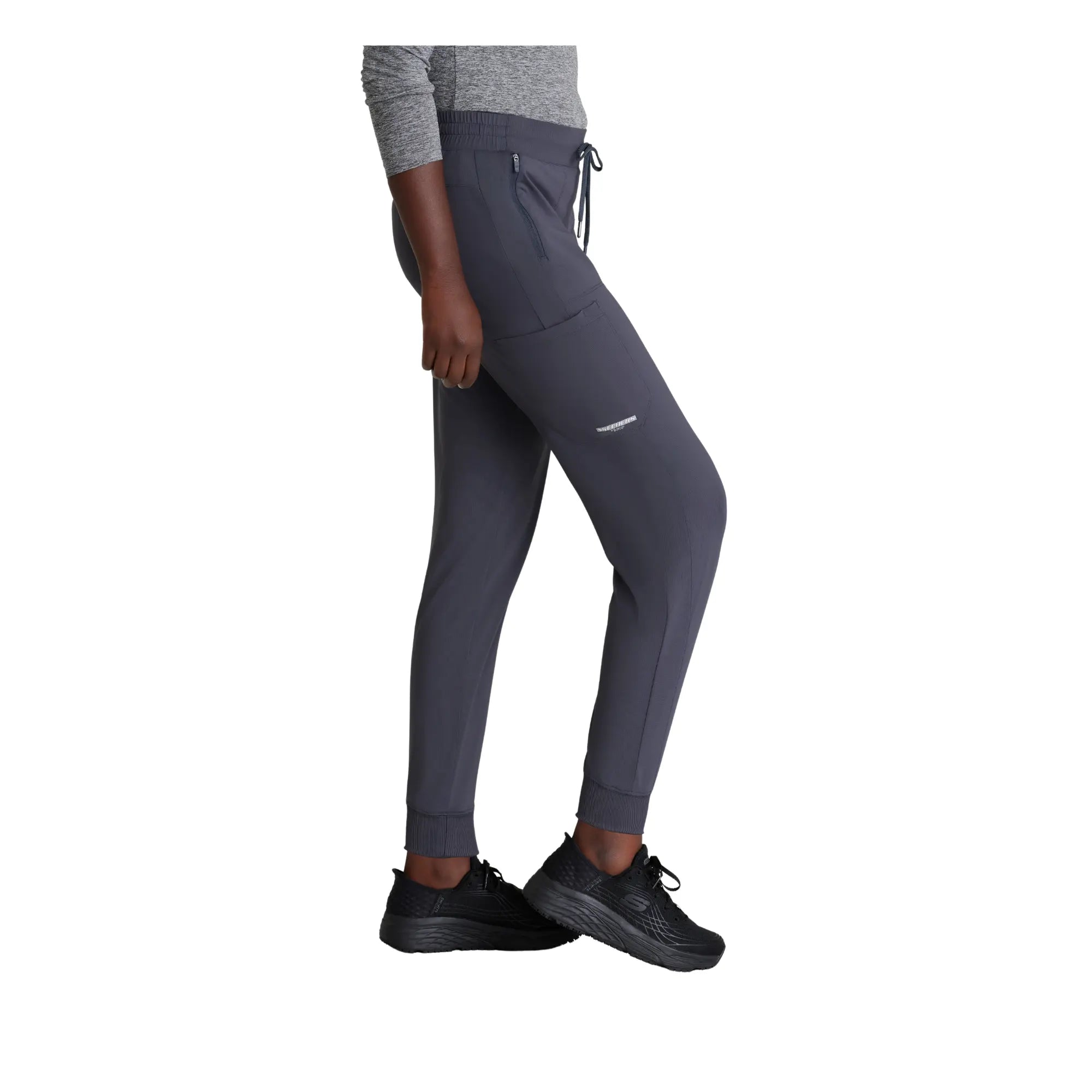 Palmi - Jogging médical taille haute - Poche cargo - Femme - Skechers Slip-ins SKECHERS SLIP-INS KNITS