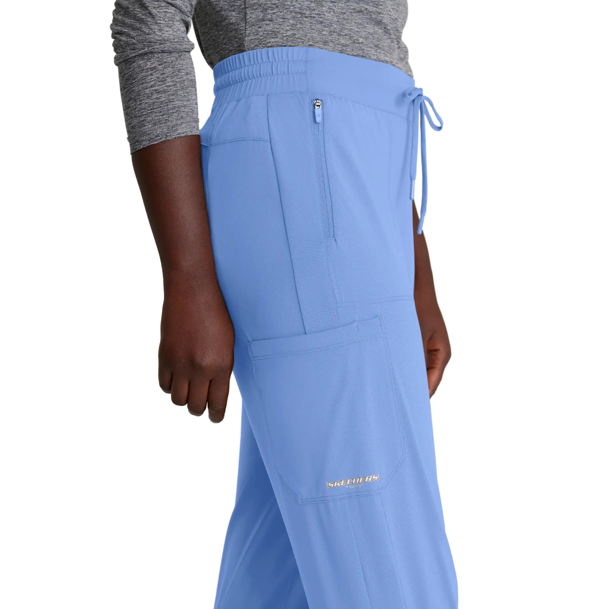 Palmi - Jogging médical taille haute - Poche cargo - Femme - Skechers Slip-ins SKECHERS SLIP-INS KNITS