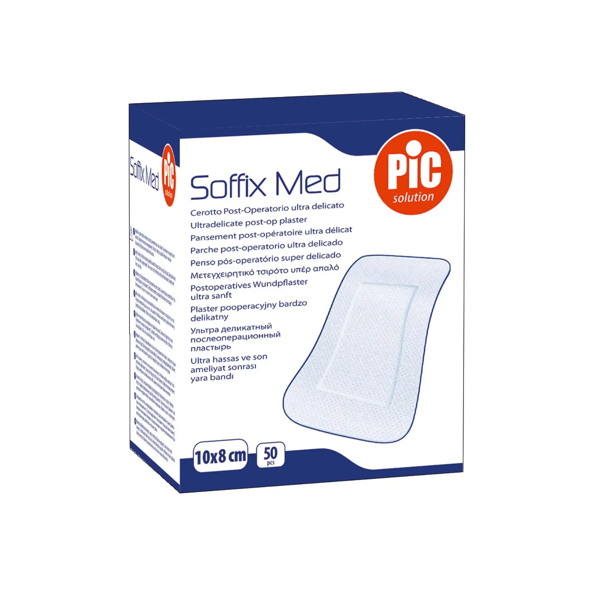 Pansements adhésifs Soffix Med - 4 dimensions - Pic Solution PIC Solution