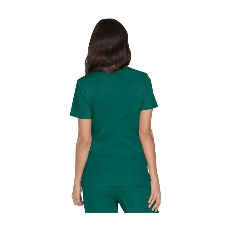 Pau - Tunique cache-cœur col V - Femme - Cherokee Cherokee Authentic Workwear