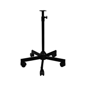 Pied Roulant Téléscopique (2 tailles) - LID LID 60-100-cm-Noir-Standart-Pas-de-roulettes-à-frein