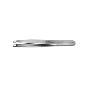 Pince à épiler oblique - Longueur : 9,5 cm - Tranchant : 3 mm - Ruck Ruck