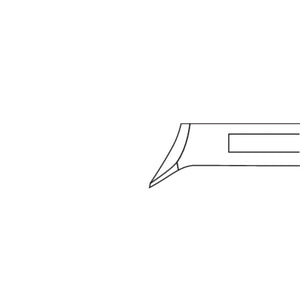 Pince à ongles - Coupe concave 10 mm - 10 cm - Ruck Ruck