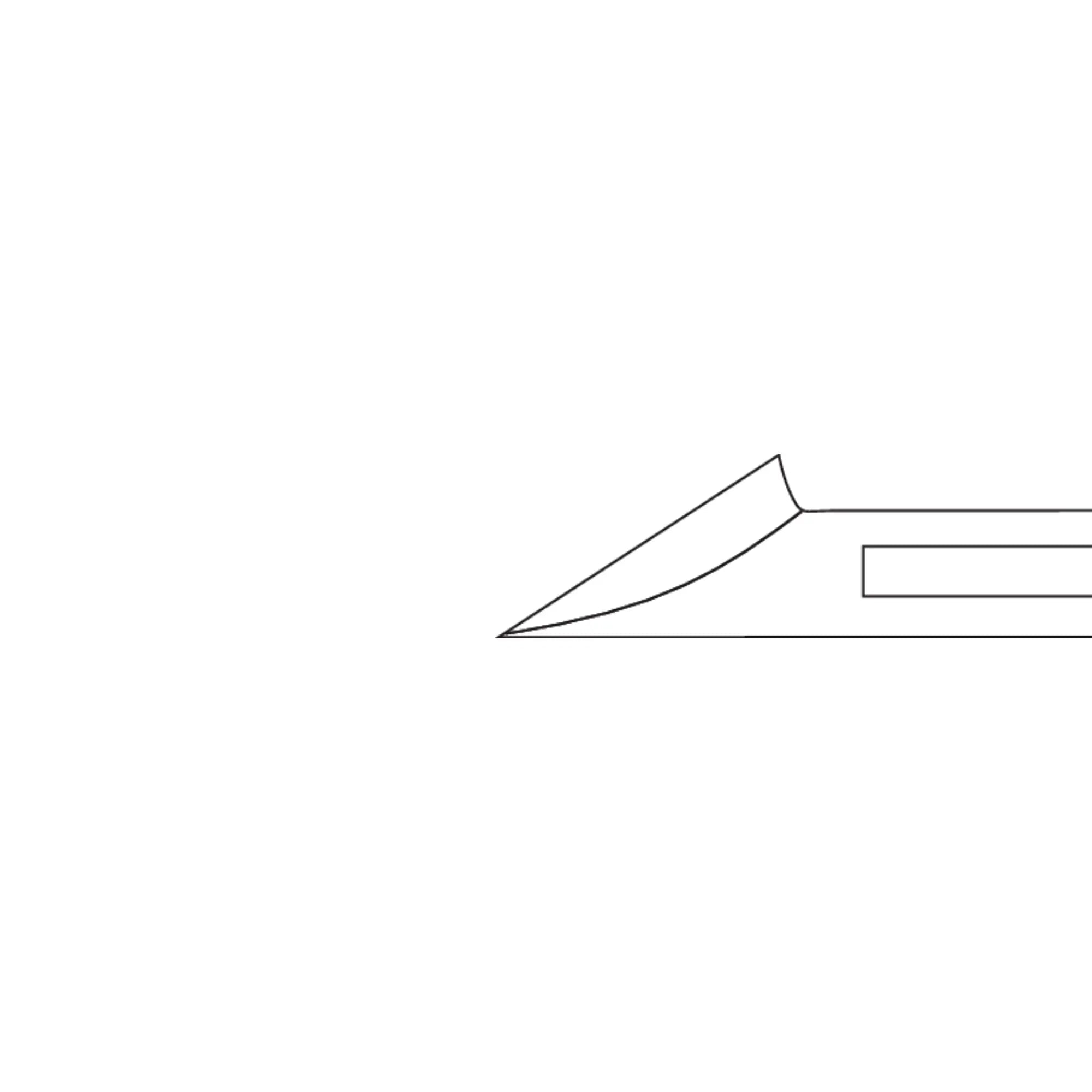 Pince à ongles - Coupe droite 19 mm - Mors plats - 13 cm - Ruck Ruck