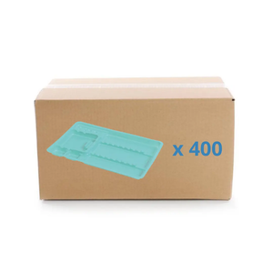 Plateaux de soin à usage unique avec compartiments - 3 formats - Carton de 400 My Podologie