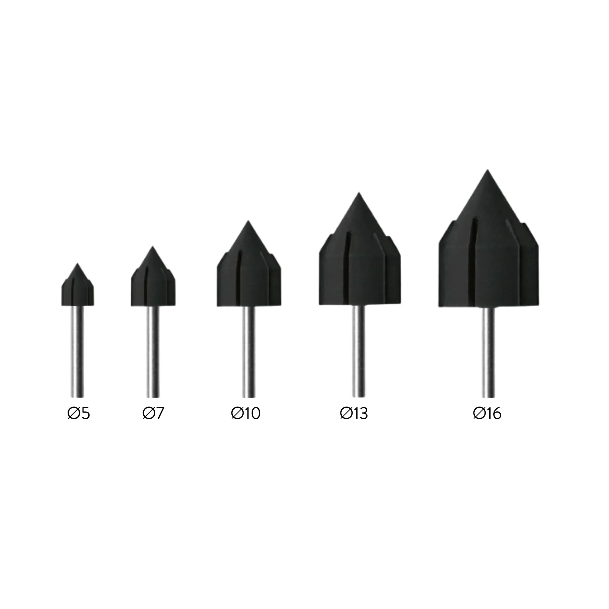 Porte Capuchon Abrasif en Pointe GT-PODO - Ø 5mm / 16mm - Lukas Podological Lukas Podological 5-mm