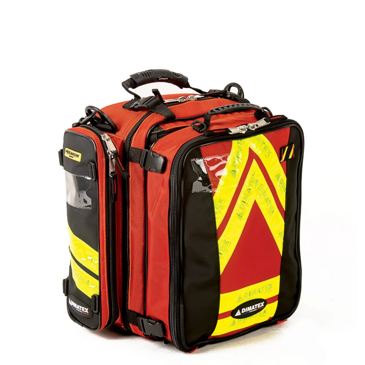 Sac de secours 37 litres TONIC - Rouge ou bleu - DIMATEX