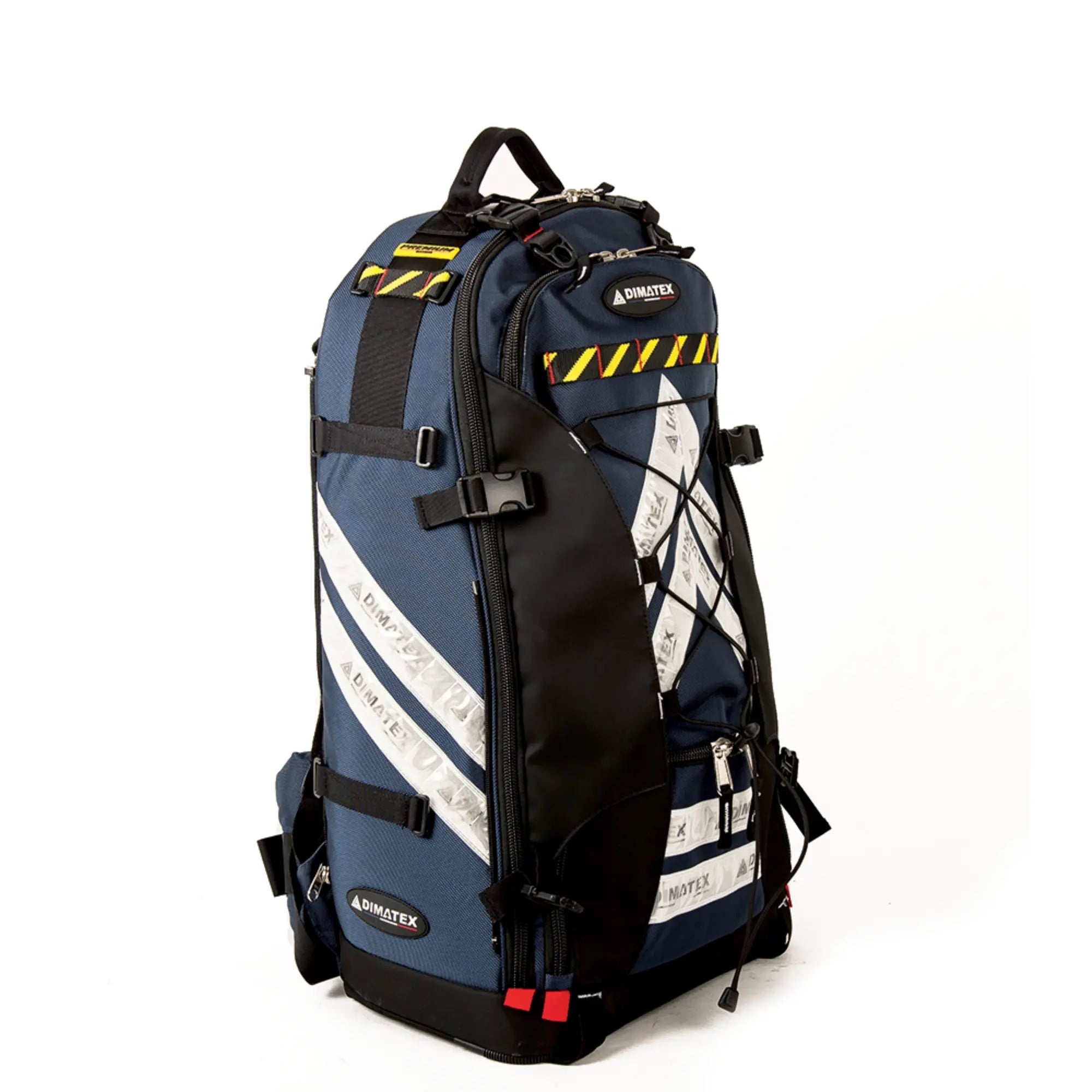 Sac de secours VERTICAL - Rouge ou bleu - DIMATEX