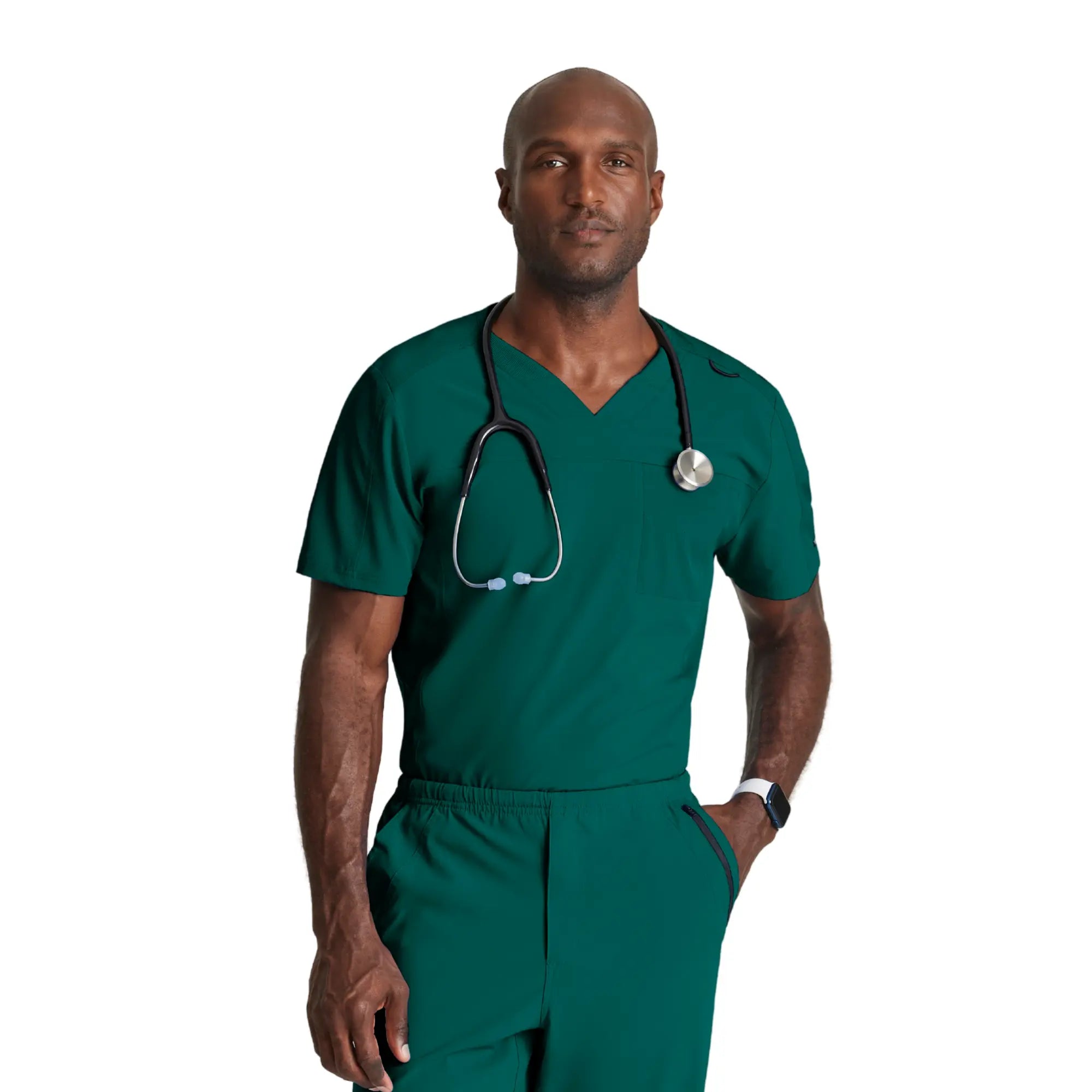 Sao Paulo Top - Tunique col V - Homme - Barco One BARCO Vert Chasseur / XL