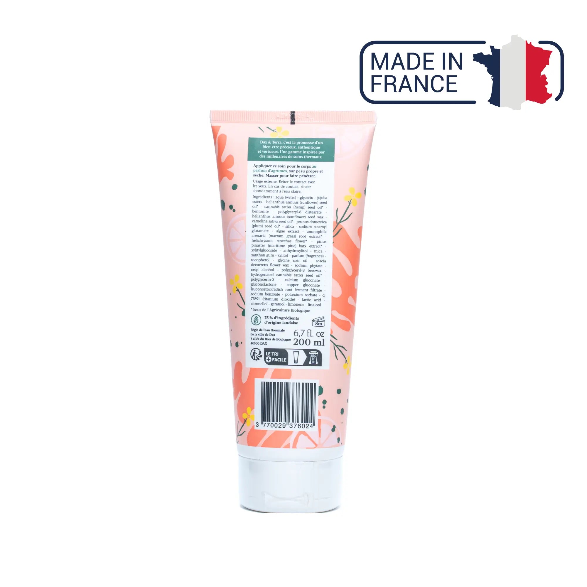 Soin lacté - 200 ml - Dax & Terra Dax & Terra