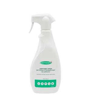 Spray nettoyant désinfectant surfaces et DM 750ml - ASEPTONET Aseptonet