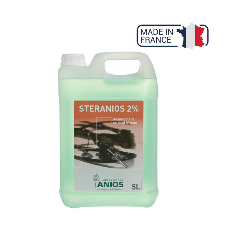 Steranios 2% Anios - Désinfection totale à froid - 5 L - Anios - My Podologie