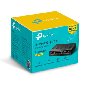 Switch de bureau 5 ports Gigabit - 10/100/1000 Mbps - TP-link LS1005G