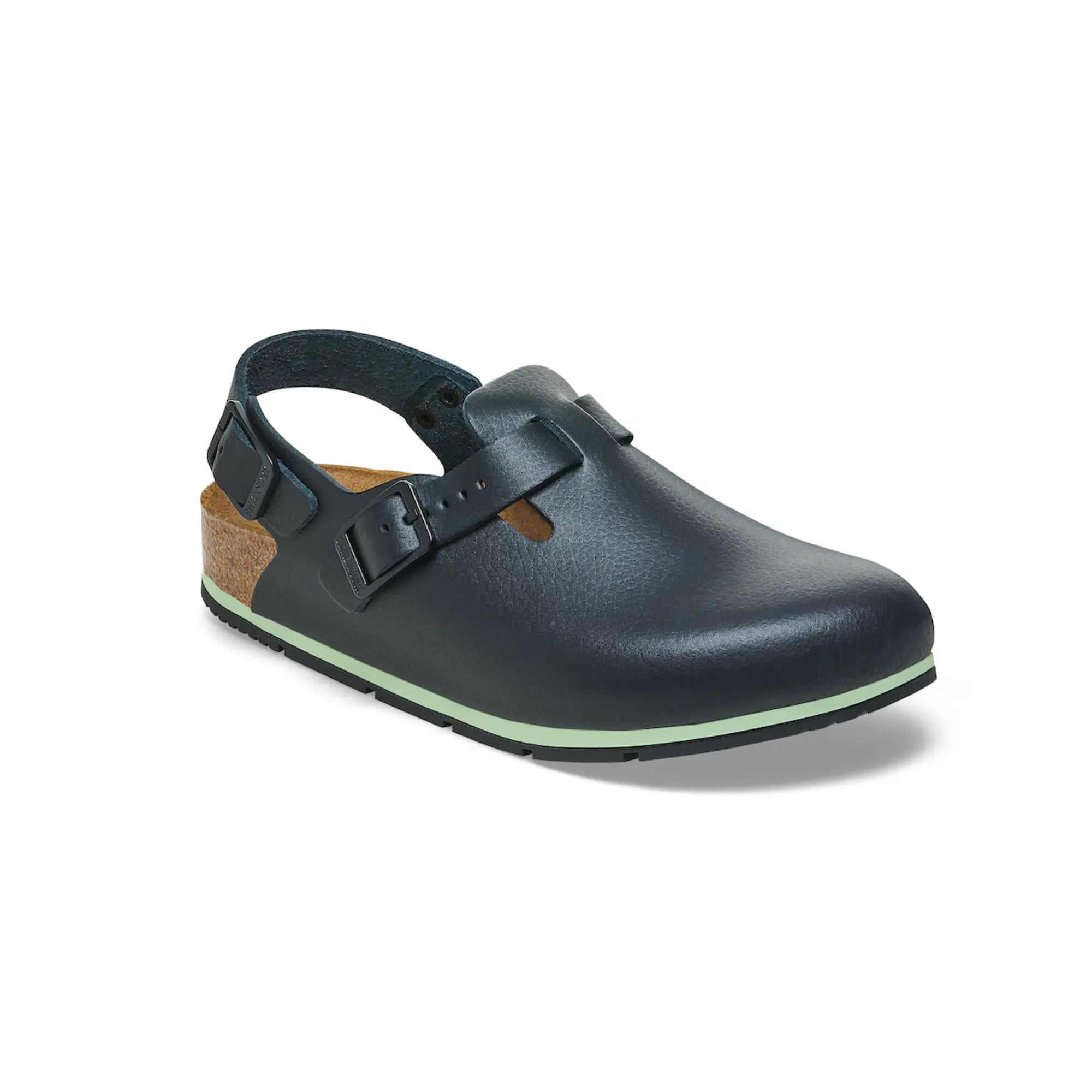 Tokio Pro - Sabot Cuir naturel - Plusieurs coloris - Birkenstock - Couleur 2 Birkenstock Noir / Étroite / 48