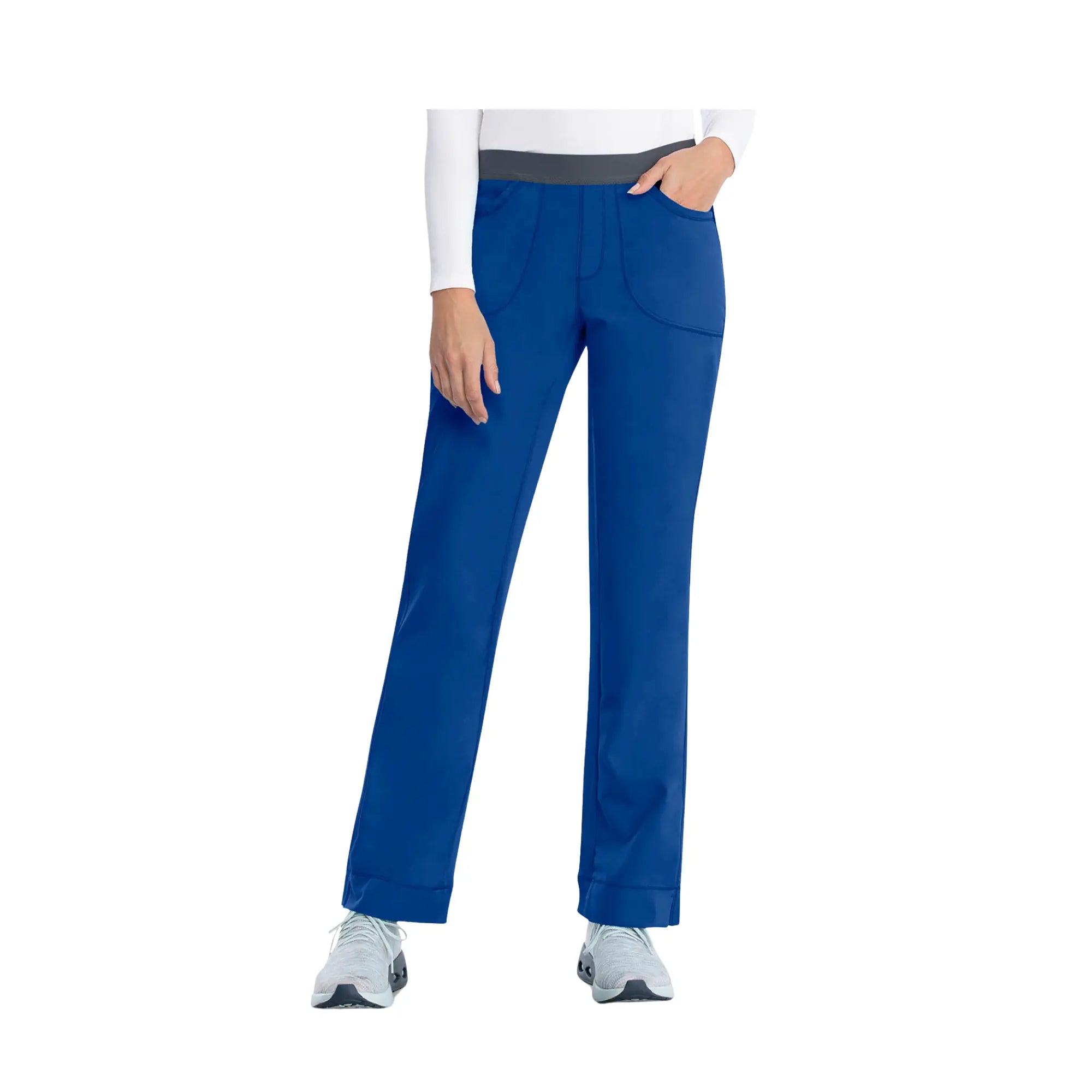 Tosse - Pantalon slim médical - Femme - 4 poches - Cherokee - Couleur 2 My Podologie Bleu-Galaxie-XXXL