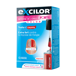 Traitement mycose ongles forte couleur red 30ml - Excilor Excilor
