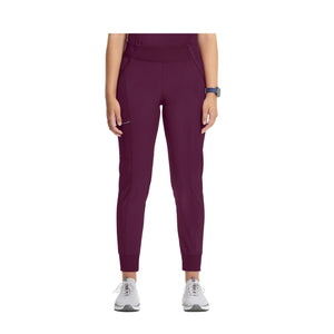 Valence - Jogging médical fuselé - Femme - Cherokee Cherokee Authentic Workwear Bordeaux-3XL