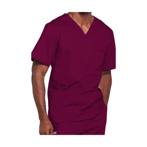 Versailles - Tunique unisexe col V - Unisexe - Cherokee Cherokee Authentic Workwear Bordeaux-3XL
