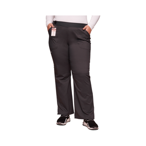 Villeurbanne - Pantalon droit taille mi-haute - Femme - Cherokee Cherokee Authentic Workwear Anthracite-3XL