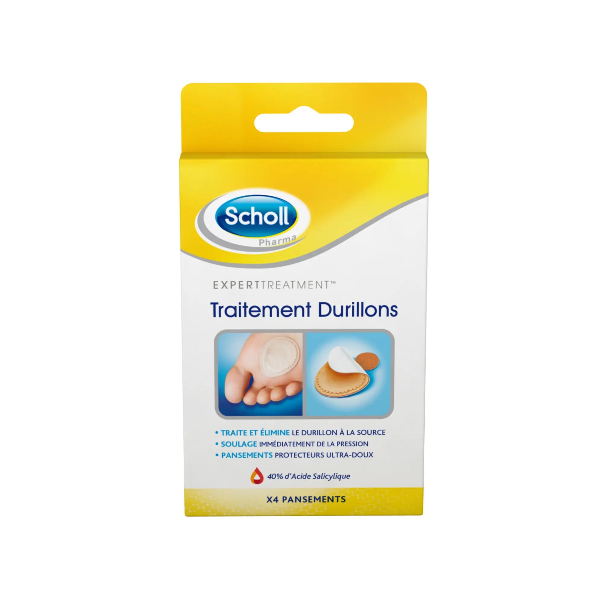4 Pansements pour Durillons - Scholl Scholl 