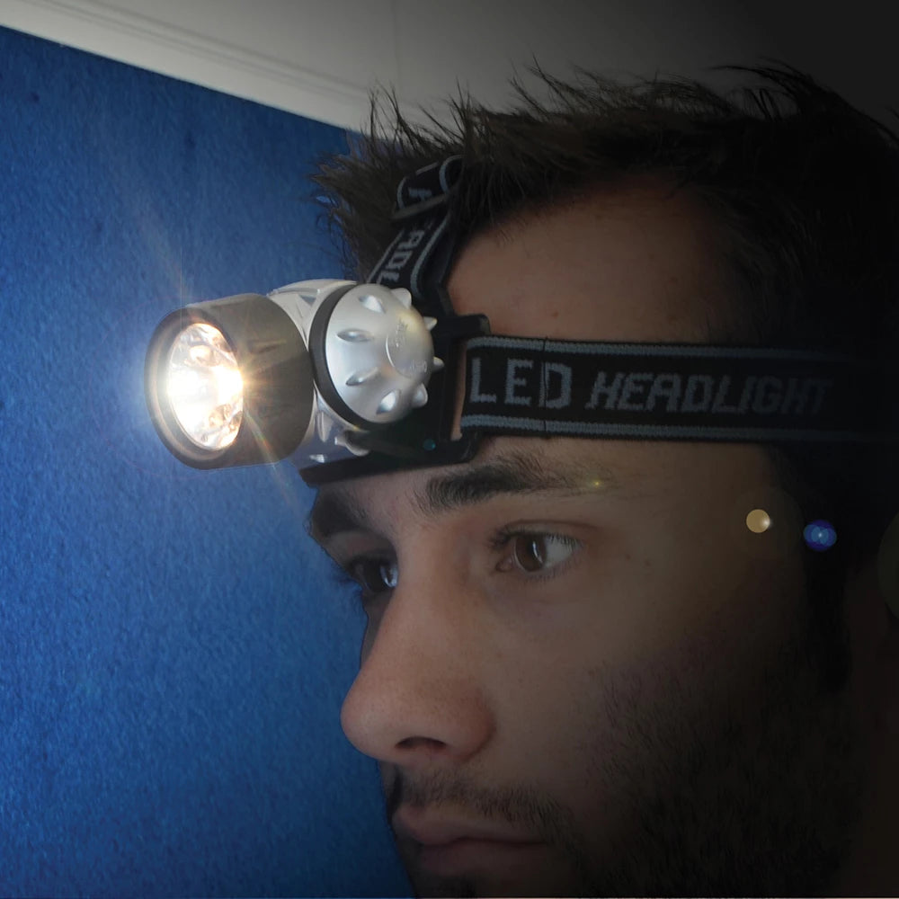 Lampe frontale LED/krypton - Silverline Silverline 