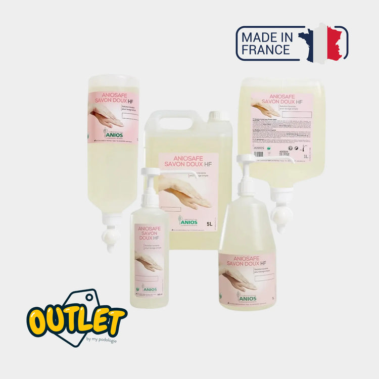Aniosafe Savon doux Haute fréquence - Différents formats - Anios // Date courte Anios 