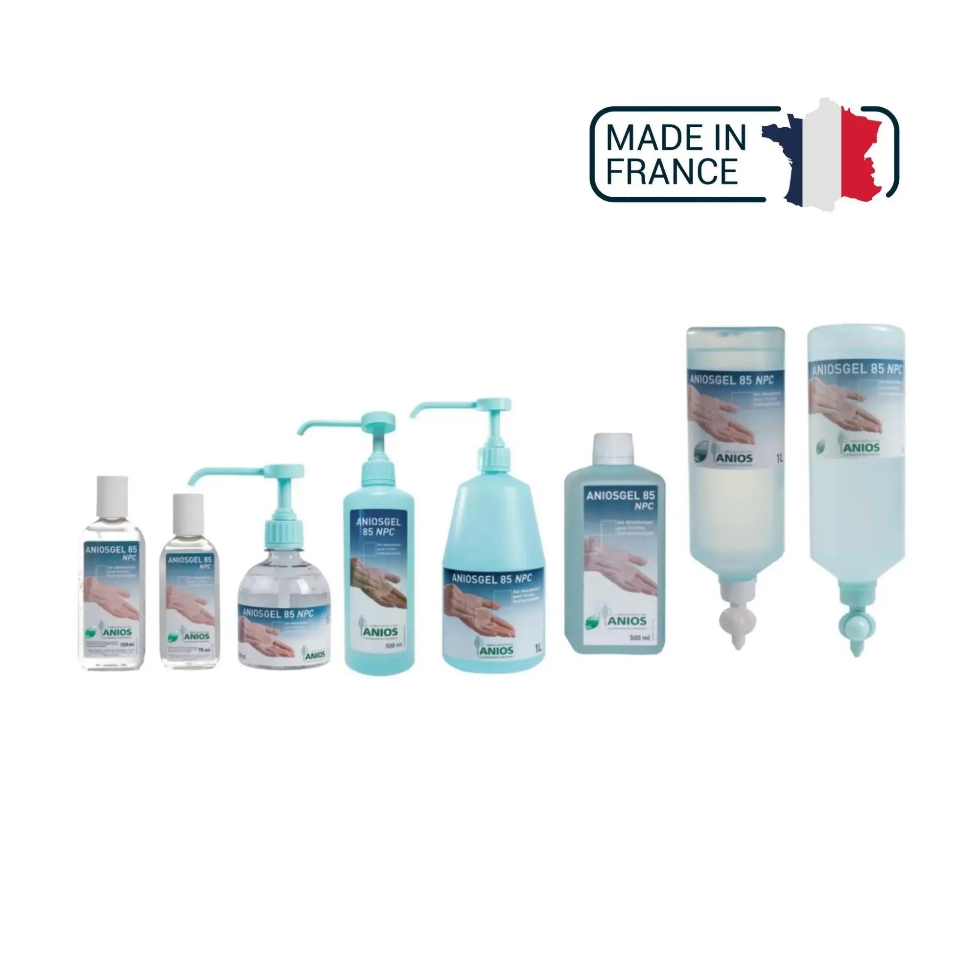 Aniosgel 85 NPC - Gel désinfectant pour friction hydroalcoolique - Anios Anios