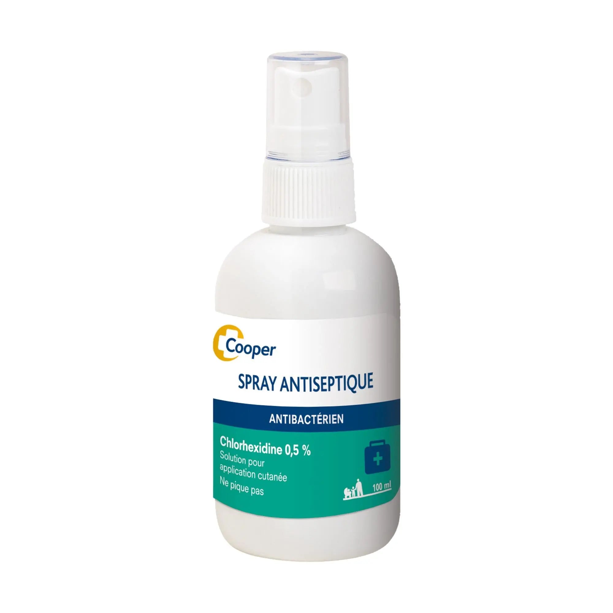 Antispetique Chlorex 0.5% spray 100ml - Cooper - My Podologie
