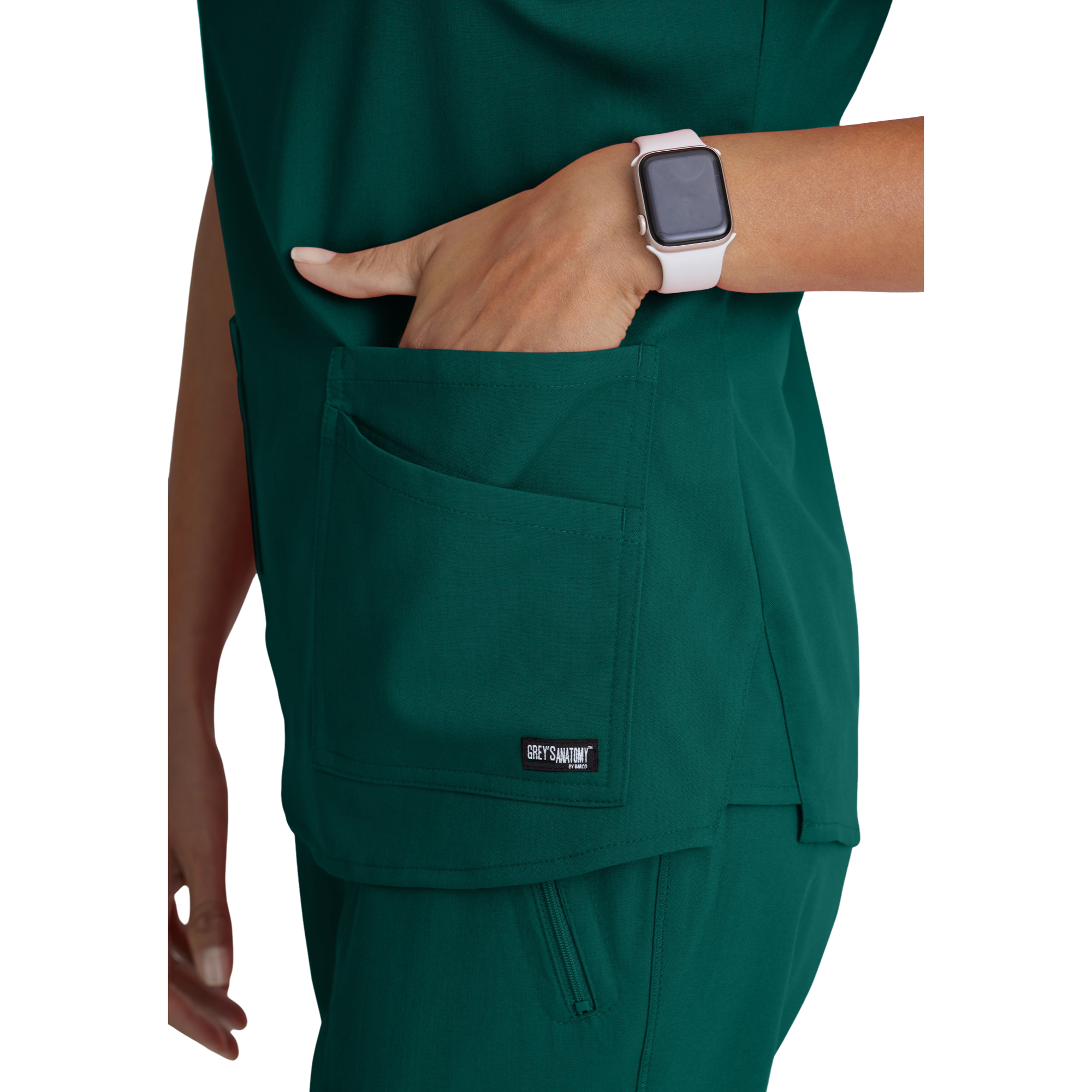Aura - Tunique col V - Femme - Grey’s Anatomy Stretch GREYS ANATOMY STRETCH 