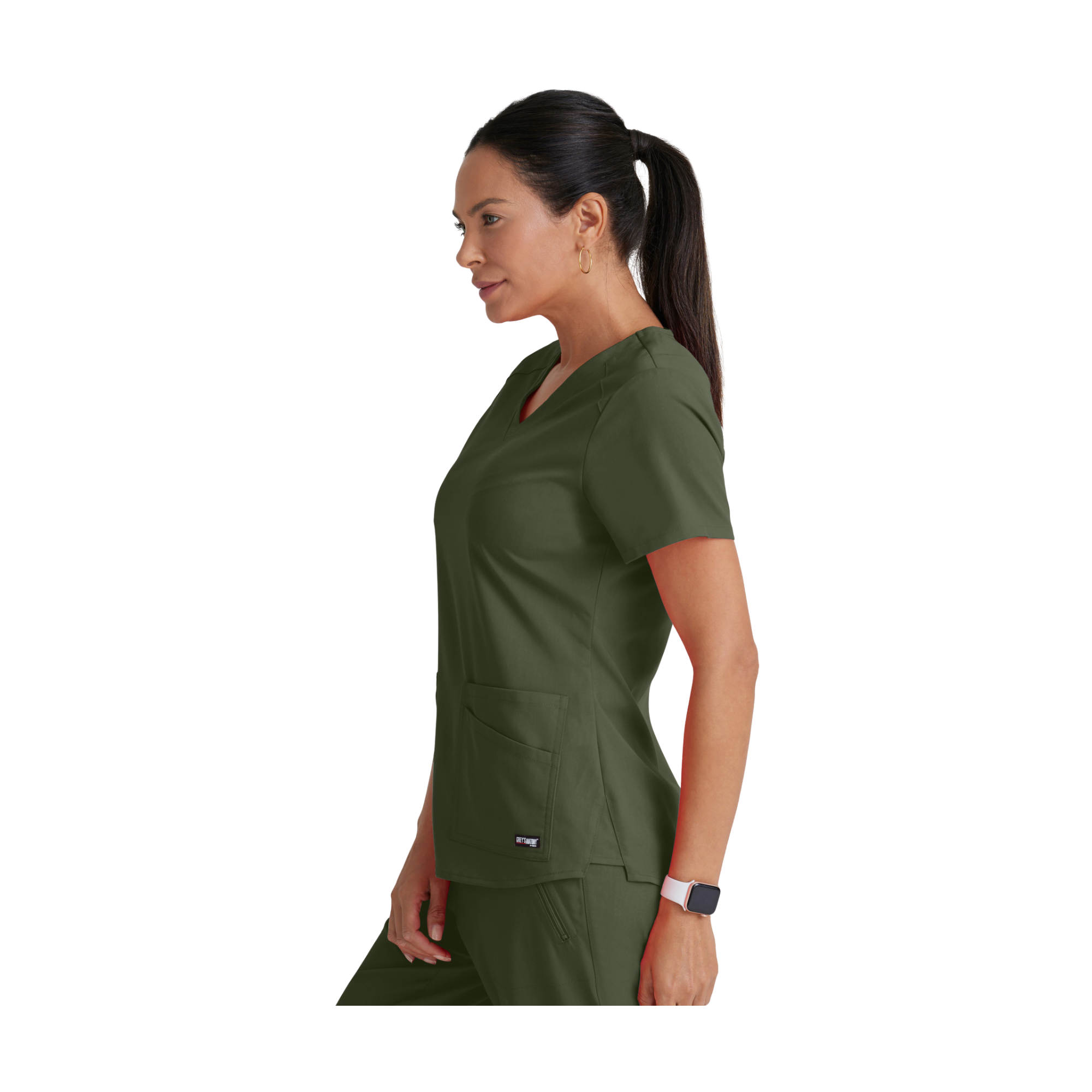 Aura - Tunique col V - Femme - Grey’s Anatomy Stretch GREYS ANATOMY STRETCH 
