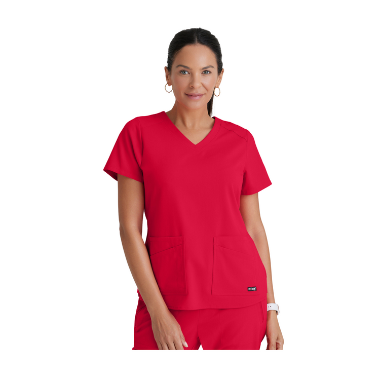 Aura - Tunique col V - Femme - Grey’s Anatomy Stretch GREYS ANATOMY STRETCH 