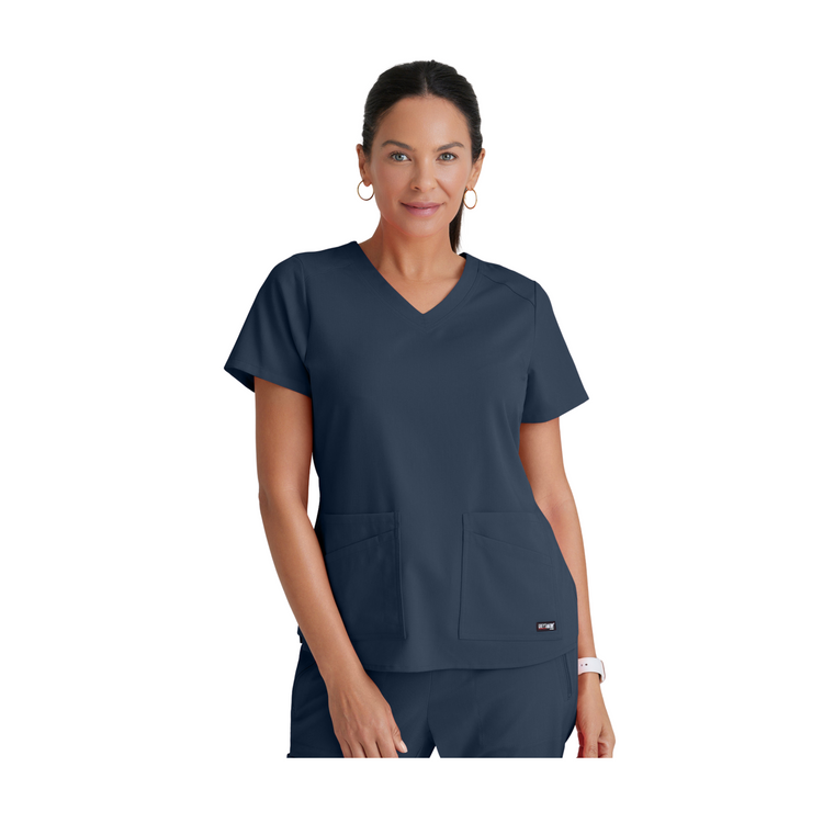 Aura - Tunique col V - Femme - Grey’s Anatomy Stretch GREYS ANATOMY STRETCH 