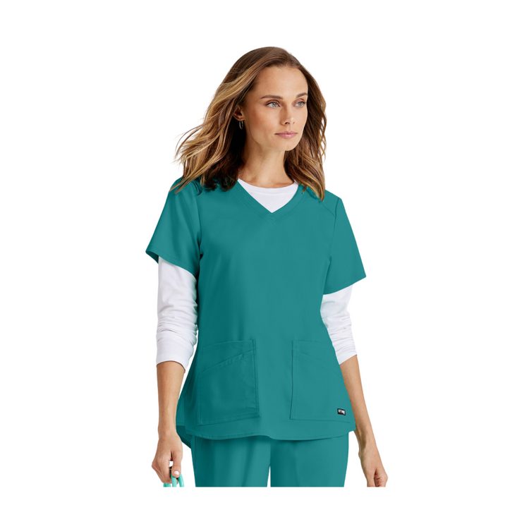 Aura - Tunique col V - Femme - Grey’s Anatomy Stretch GREYS ANATOMY STRETCH 
