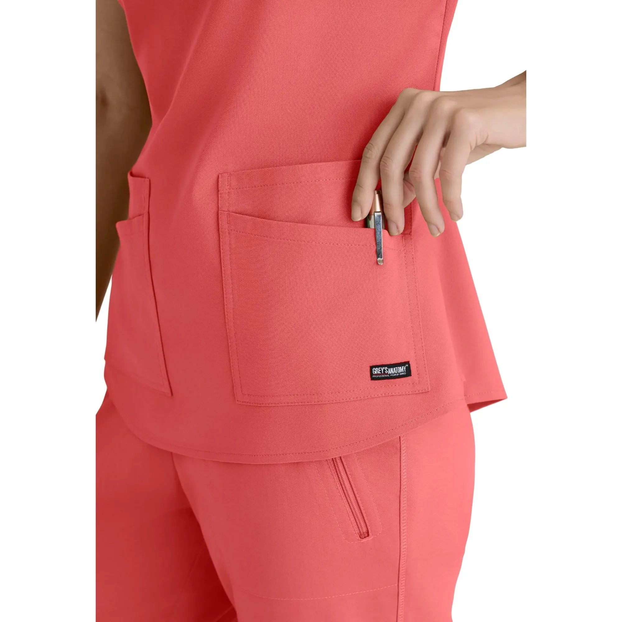 Aura - V-neck tunic - Women - Grey’s Anatomy Stretch Grey’s Anatomy 