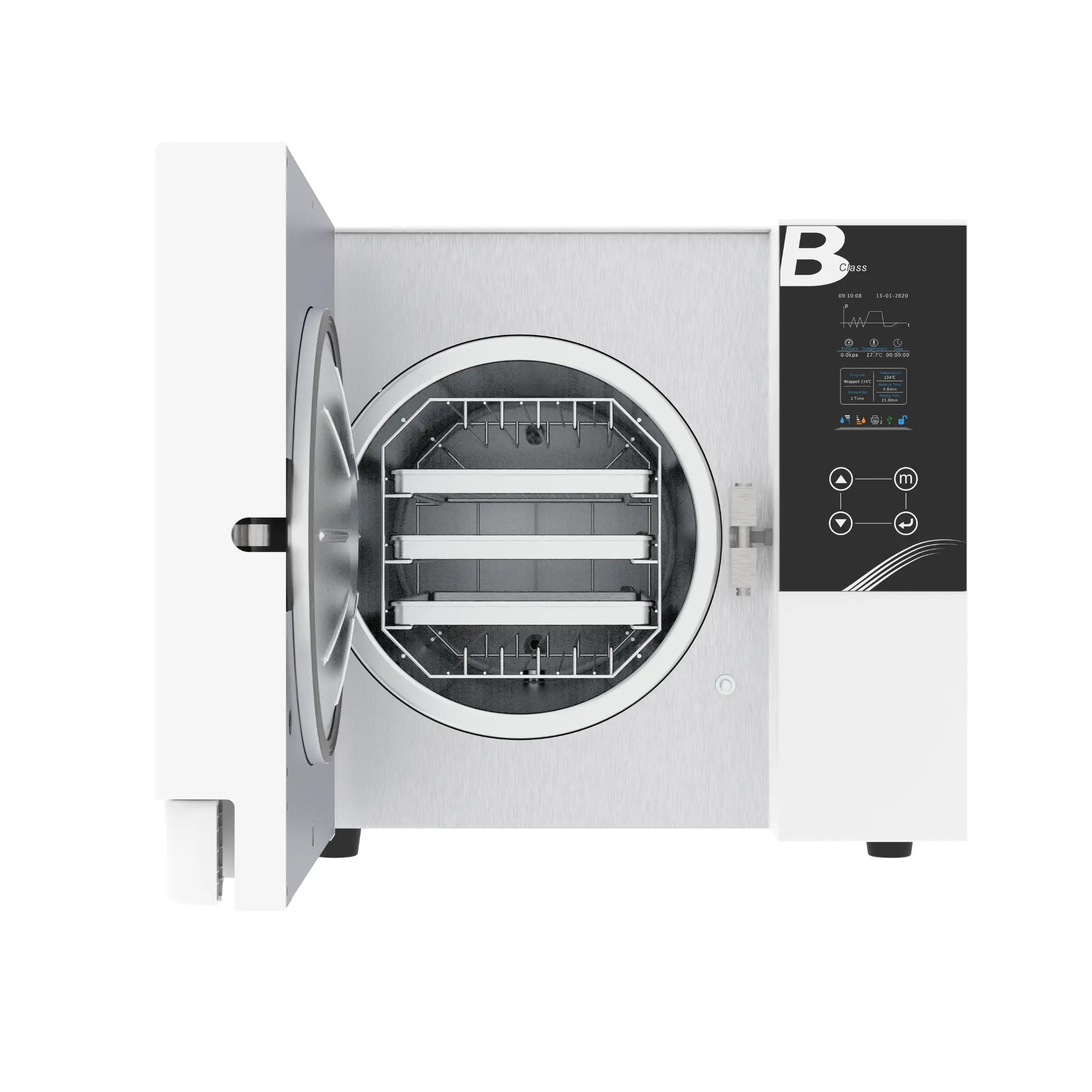 Autoclave Blanc 8 Litres Classe B avec USB et imprimante intégrée Icanclave Autoclaves