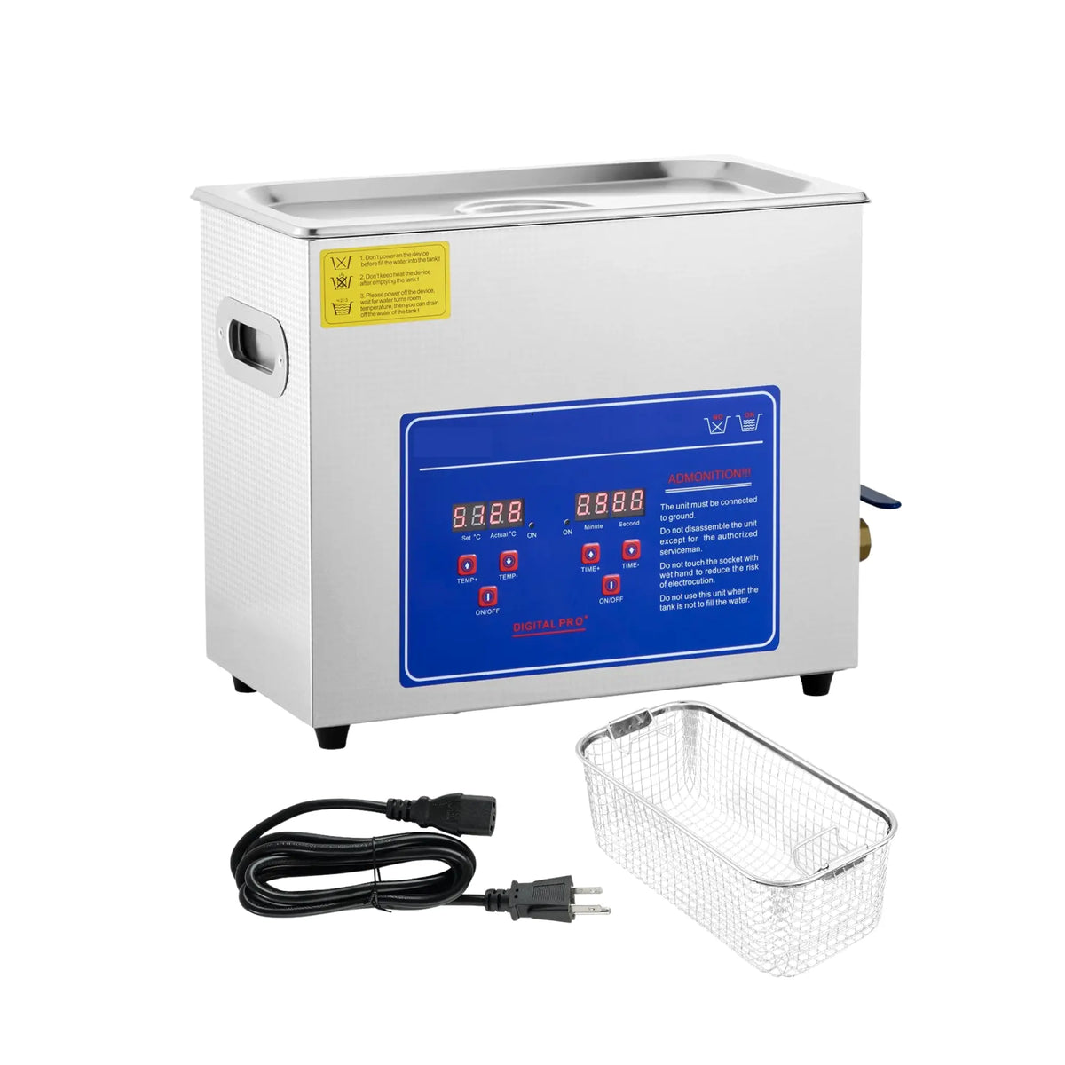 Bac à ultrasons en acier inoxydable - 3L - My Podologie My Podologie 