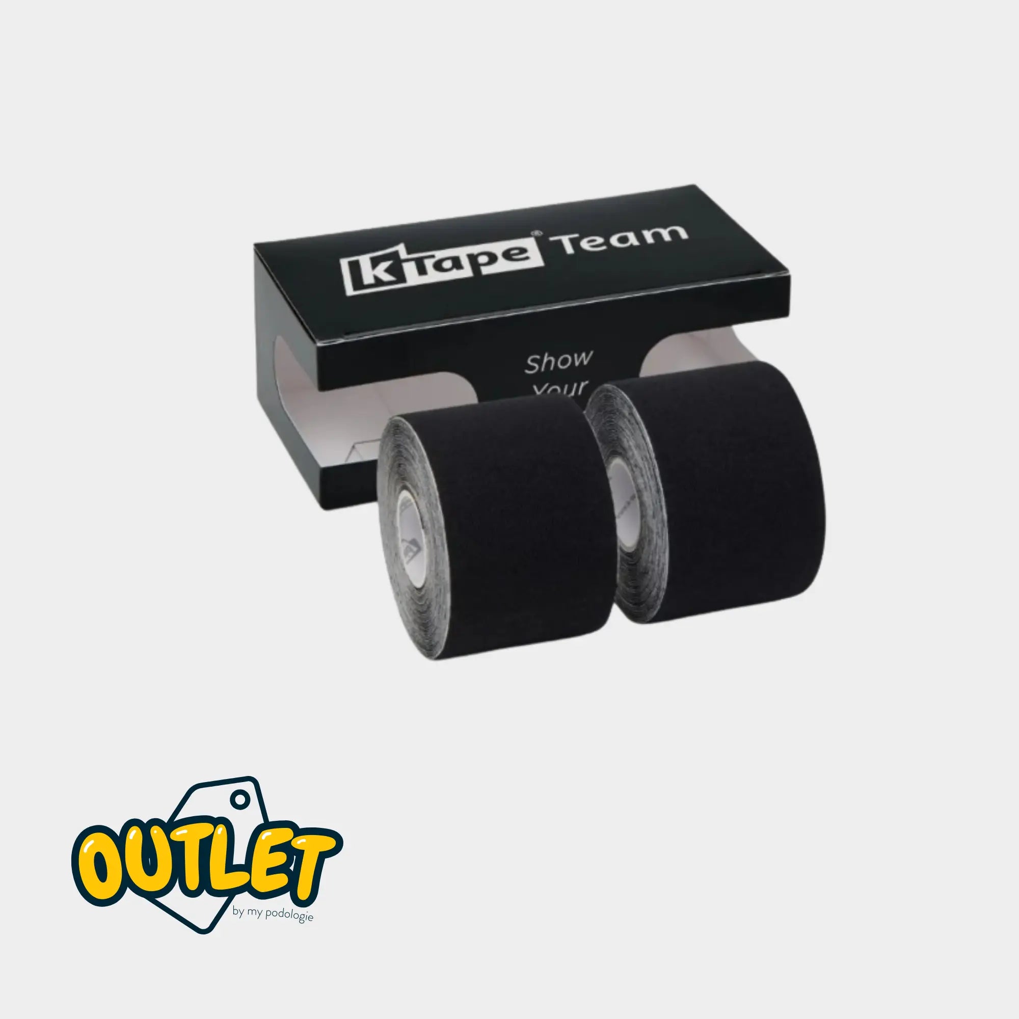 Elastic adhesive tape - Pack of 2 - 5cm x 5m - Several colors - K-Tape // Outdated date K-Tape 